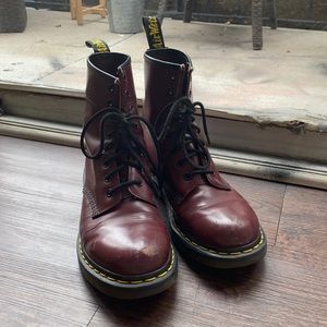 Dr. Martens Red Boots